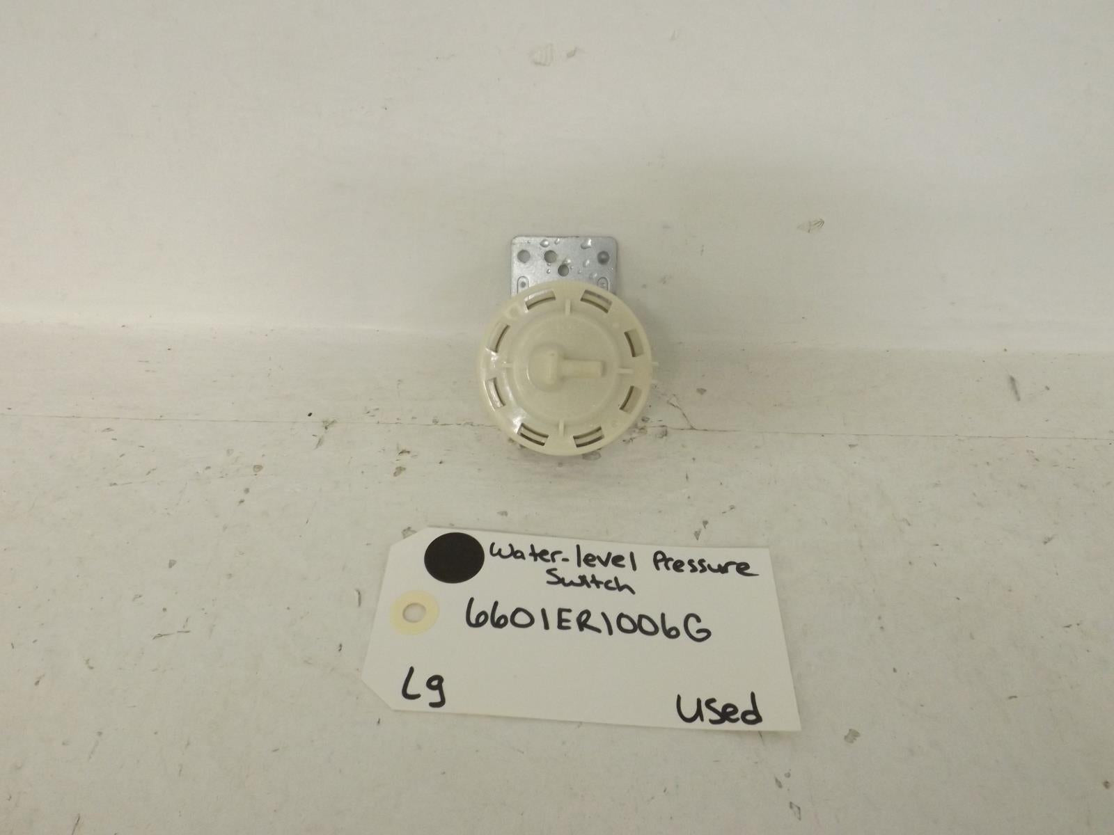 LG Washer 6601ER1006G Water Level Pressure Switch Used LG Washer 6601ER1006G Water Level Pressure Switch Used